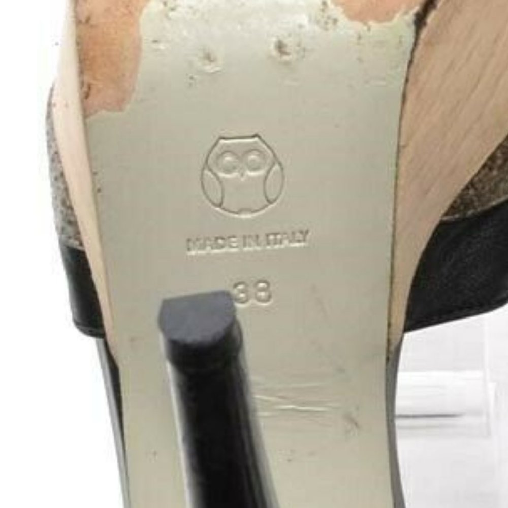 Jason Wu Open Toe Ankle Strap Platform Heels Sz 38 - image 7